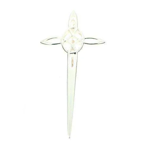 Celtic Silver Kilt Pin - B557