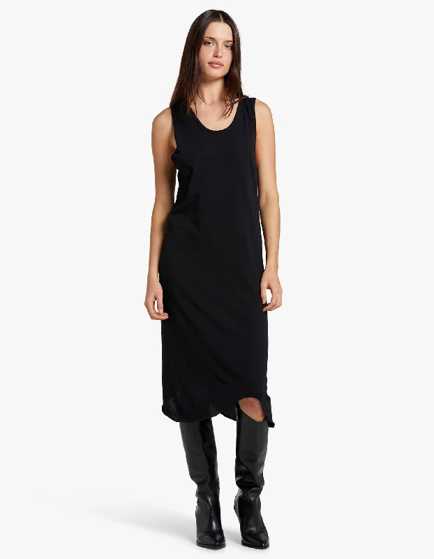 Womens Tank Dress II - Black