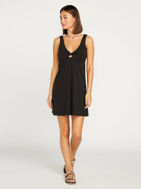 Desert Bunnie Reversible Dress - Black